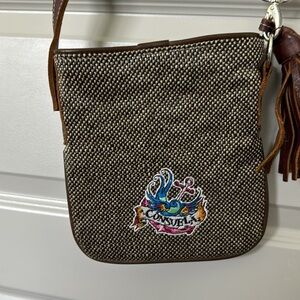 Consuela Leather crossbody Purse